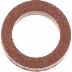 Value Collection - Vulcanized Fibre Standard Flat Washer - 0.187" ID x 0.281" OD, 0.062" Thick, Plain Finish - Industrial Tool & Supply