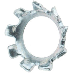 Value Collection - #10 Screw, Steel Countersunk External Tooth Lock Washer - Zinc-Plated, Grade 2 - Industrial Tool & Supply