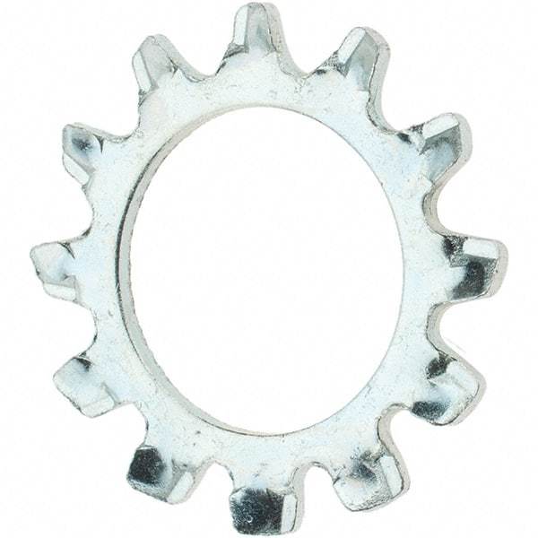 Value Collection - 5/8" Screw, Steel External Tooth Lock Washer - Zinc-Plated, Grade 2 - Industrial Tool & Supply
