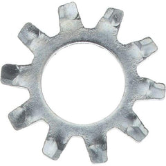 Value Collection - #10 Screw, Steel External Tooth Lock Washer - Zinc-Plated, Grade 2 - Industrial Tool & Supply