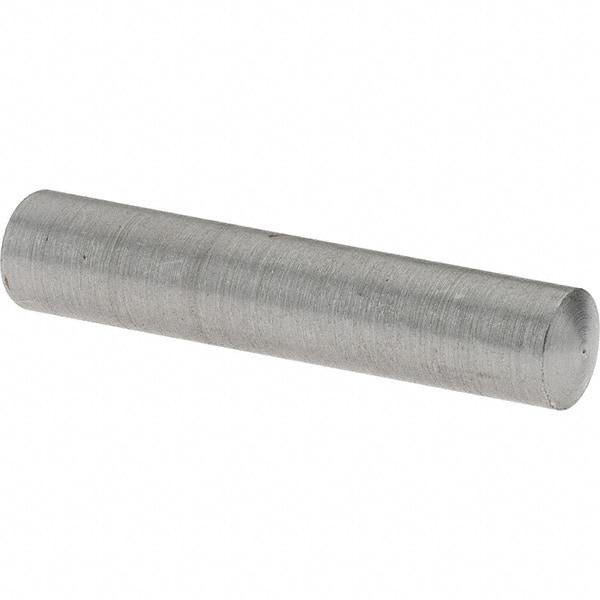 Value Collection - Size 7, 0.3674" Small End Diam, 0.409" Large End Diam, Uncoated Steel Taper Pin - Grade C-12L14, 2" OAL, 2 Pin Length - Industrial Tool & Supply