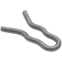 Value Collection - 5/64" Groove, 9/32" Long, Plain Spring Steel Hair Pin Clip - 1/16" Clip Diam, 0.026" Shaft Diam, Grade 2 - Industrial Tool & Supply
