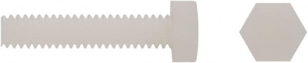 Electro Hardware - 1/4-20, 7/16" Long Hex Head Cap Screw - Industrial Tool & Supply