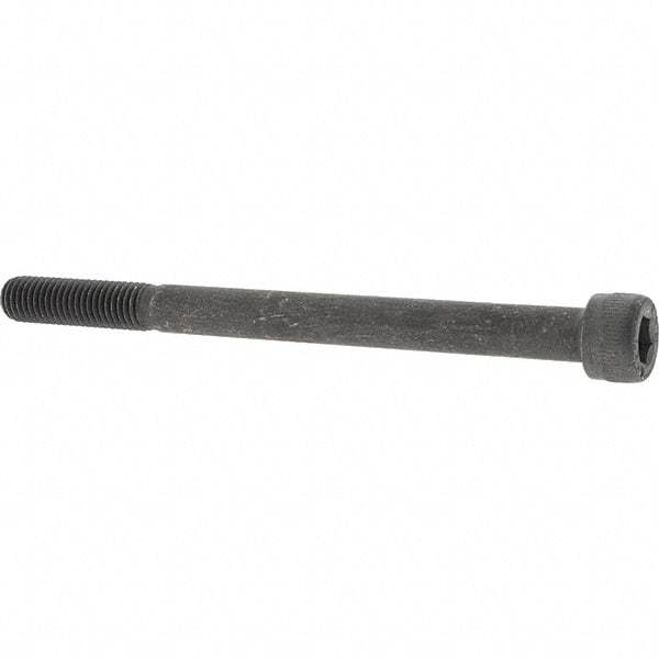 Value Collection - M10x1.50 Metric Coarse Hex Socket Drive, Socket Cap Screw - Grade 12.9 Alloy Steel, Black Oxide Finish, Partially Threaded, 130mm Length Under Head - Industrial Tool & Supply