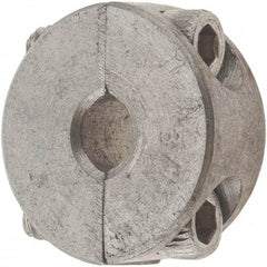 Value Collection - 3/16" Bore, Stainless Steel, Two Piece Shaft Collar - 11/16" Outside Diam, 5/16" Wide - Industrial Tool & Supply