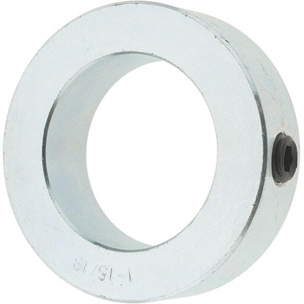 Value Collection - 1-15/16" Bore, Steel, Set Screw Shaft Collar - 3" Outside Diam, 7/8" Wide - Industrial Tool & Supply