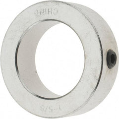 Value Collection - 1-5/8" Bore, Steel, Set Screw Shaft Collar - 2-1/2" Outside Diam, 13/16" Wide - Industrial Tool & Supply