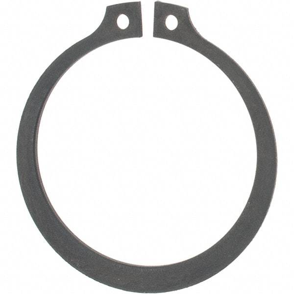 Rotor Clip - 42.5mm Groove Diam, 45mm Shaft Diam, Phosphate Spring Steel, Snap External Retaining Rings - 1.85mm Groove Width, 1.25mm Groove Depth, 1.75mm Ring Thickness, Grade DIN I7221 _ I7223 - Industrial Tool & Supply