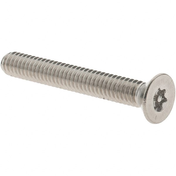 Value Collection - #8-32 UNC Pin In Torx Flat Socket Cap Screw - Industrial Tool & Supply