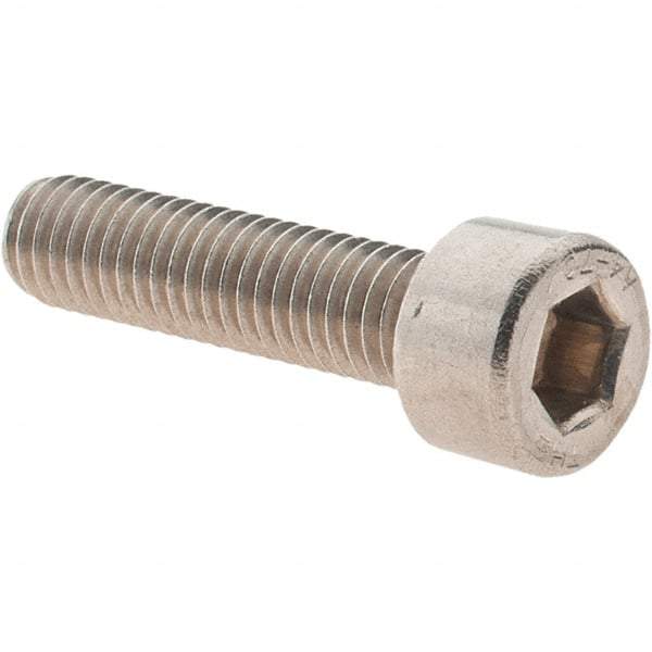 Value Collection - M5x0.80 Metric Coarse Hex Socket Drive, Socket Cap Screw - Grade 316 & Austenitic A4 Stainless Steel, Uncoated, Fully Threaded, 20mm Length Under Head - Industrial Tool & Supply
