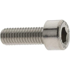 Value Collection - M5x0.80 Metric Coarse Hex Socket Drive, Socket Cap Screw - Grade 316 & Austenitic A4 Stainless Steel, Uncoated, Fully Threaded, 14mm Length Under Head - Industrial Tool & Supply