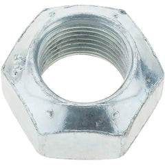 Value Collection - 3/4-16 UNF Grade C Hex Lock Nut with Distorted Thread - Zinc-Plated with Wax Finish - Industrial Tool & Supply