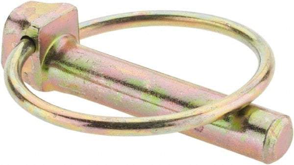 Value Collection - Lynch Pins Pin Diameter (Inch): 7/16 Usable Length (Inch): 1-15/16 - Industrial Tool & Supply
