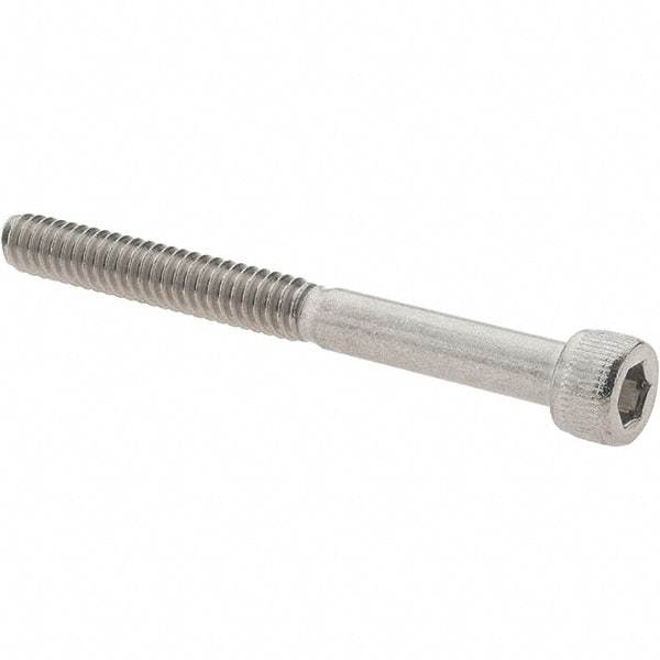Value Collection - #10-24 UNC Hex Socket Drive, Socket Cap Screw - Grade 18-8 Stainless Steel, 2" Length Under Head - Industrial Tool & Supply