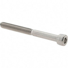 Value Collection - #10-24 UNC Hex Socket Drive, Socket Cap Screw - Grade 18-8 Stainless Steel, 2" Length Under Head - Industrial Tool & Supply