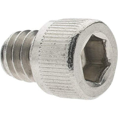 Value Collection - 1/4-20 UNC Hex Socket Drive, Socket Cap Screw - Grade 18-8 Stainless Steel, Uncoated, 1/4" Length Under Head - Industrial Tool & Supply
