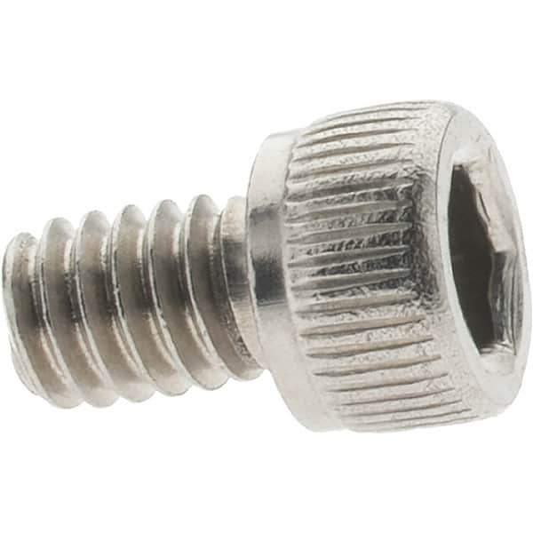 Value Collection - #8-32 UNC Hex Socket Drive, Socket Cap Screw - Grade 18-8 Stainless Steel, 1/4" Length Under Head - Industrial Tool & Supply