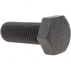Value Collection - 1-8 UNC, 2-3/4" Length Under Head Hex Head Cap Screw - Grade B7 Alloy Steel, Uncoated - Industrial Tool & Supply