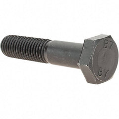 Value Collection - 5/8-11 Thread, 3" Length Under Head, Hex Head Bolt - Grade B7 Alloy Steel, Uncoated - Industrial Tool & Supply