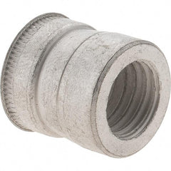 Value Collection - M10x1.50 Metric Coarse Stainless Steel Flush Press Fit Threaded Insert - 18.92" OAL, 14.26" Insert Diam, 14.94" Hole Diam, 9/16" Drill - Industrial Tool & Supply