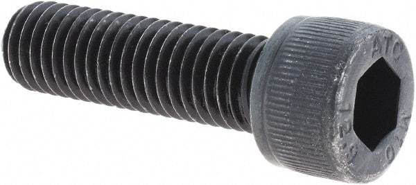 Value Collection - M10x1.50 Metric Coarse Hex Socket Drive, Socket Cap Screw - Grade 12.9 Alloy Steel, Black Oxide Finish, Fully Threaded, 35mm Length Under Head - Industrial Tool & Supply