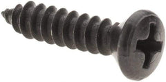 Value Collection - #8 Oval Head Phillips Sheet Metal Screw - Steel, 3/4" OAL, AISI 1016, ANSI/ASME B18.6.4, ASME B18.6.3 & SAE J933, Grade 1016-1024 - Industrial Tool & Supply
