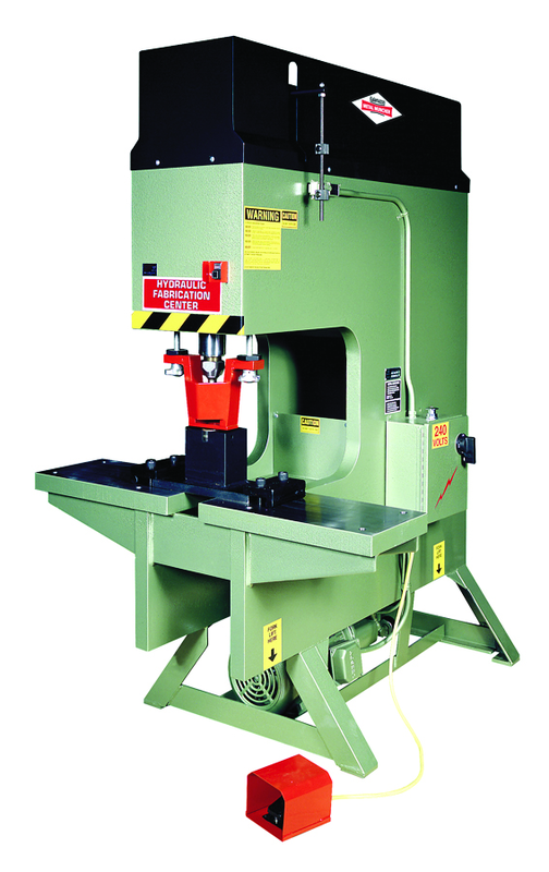 135 Ton - 18" D x 18" H Throat 208V 3PH Twin Hydraulic Punch Press - Industrial Tool & Supply