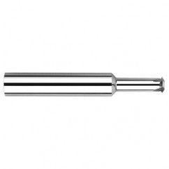 0.0720″ Cutter Diameter × 0.3750″ (3/8″) Reach Carbide Single Form #3 Thread Milling Cutter, 2 Flutes - Industrial Tool & Supply