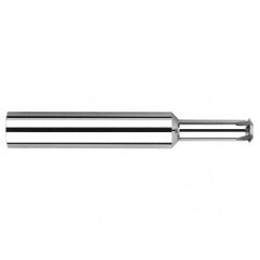 0.0720″ Cutter Diameter × 0.3750″ (3/8″) Reach Carbide Single Form #3 Thread Milling Cutter, 2 Flutes - Industrial Tool & Supply