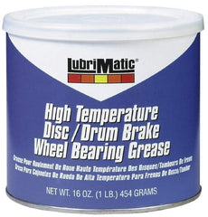 LubriMatic - 1 Lb Can Polyurea High Temperature Grease - Blue, High Temperature, 520°F Max Temp, NLGIG 2, - Industrial Tool & Supply