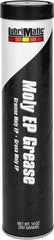 LubriMatic - 14 oz Cartridge w/ Moly Extreme Pressure Grease - Gray, Extreme Pressure, 360°F Max Temp, NLGIG 1-1/2, - Industrial Tool & Supply