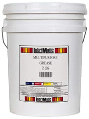 LubriMatic - 35 Lb Drum Lithium General Purpose Grease - Black, 350°F Max Temp, NLGIG 1-1/2, - Industrial Tool & Supply