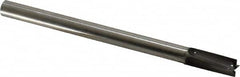 Made in USA - 9/32" Diam, 17/64" Shank, Diam, 4 Flutes, Straight Shank, Interchangeable Pilot Counterbore - Industrial Tool & Supply