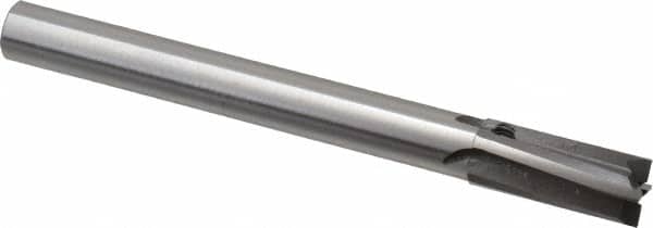Made in USA - 13/32" Diam, 3/8" Shank, Diam, 4 Flutes, Straight Shank, Interchangeable Pilot Counterbore - Industrial Tool & Supply