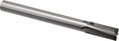 Made in USA - 13/32" Diam, 3/8" Shank, Diam, 4 Flutes, Straight Shank, Interchangeable Pilot Counterbore - Industrial Tool & Supply