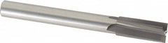 Made in USA - 1/2" Diam, 7/16" Shank, Diam, 4 Flutes, Straight Shank, Interchangeable Pilot Counterbore - Industrial Tool & Supply