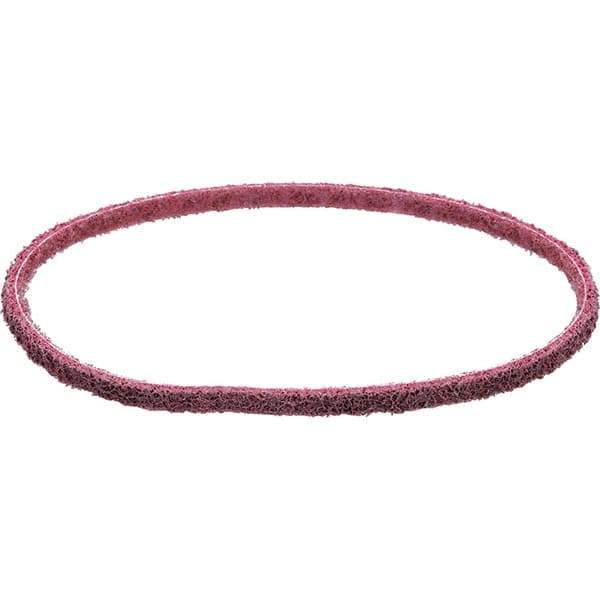 Dynabrade - 3/4" Wide x 20-1/2" OAL, Aluminum Oxide Abrasive Belt - Aluminum Oxide, Medium, Nonwoven, Cloth Backing, Wet/Dry - Industrial Tool & Supply