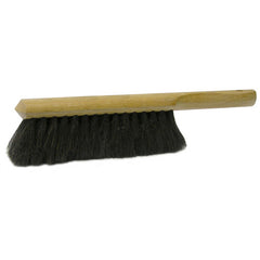 8″ Counter Duster, Black Horsehair and Fiber Mix, Fine Brushing - Industrial Tool & Supply