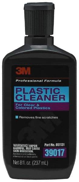 3M - Interior Cleaner/Protectant - 8 oz Bottle - Industrial Tool & Supply