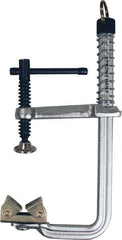 Strong Hand Tools - 3-1/4" Deep Throat, 5-1/2" Max Capacity, Standard Sliding Arm Clamp - 500 Lb Clamping Pressure - Industrial Tool & Supply