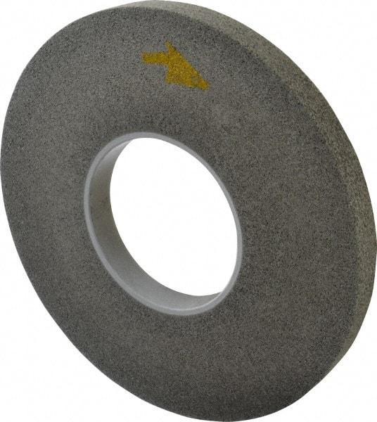 3M - 12" Diam, 1" Face Width, 5" Center Hole, Fine Grade, Silicon Carbide Deburring Wheel - Convolute, Extra Hard Density 9 Grade, 3,000 RPM - Industrial Tool & Supply