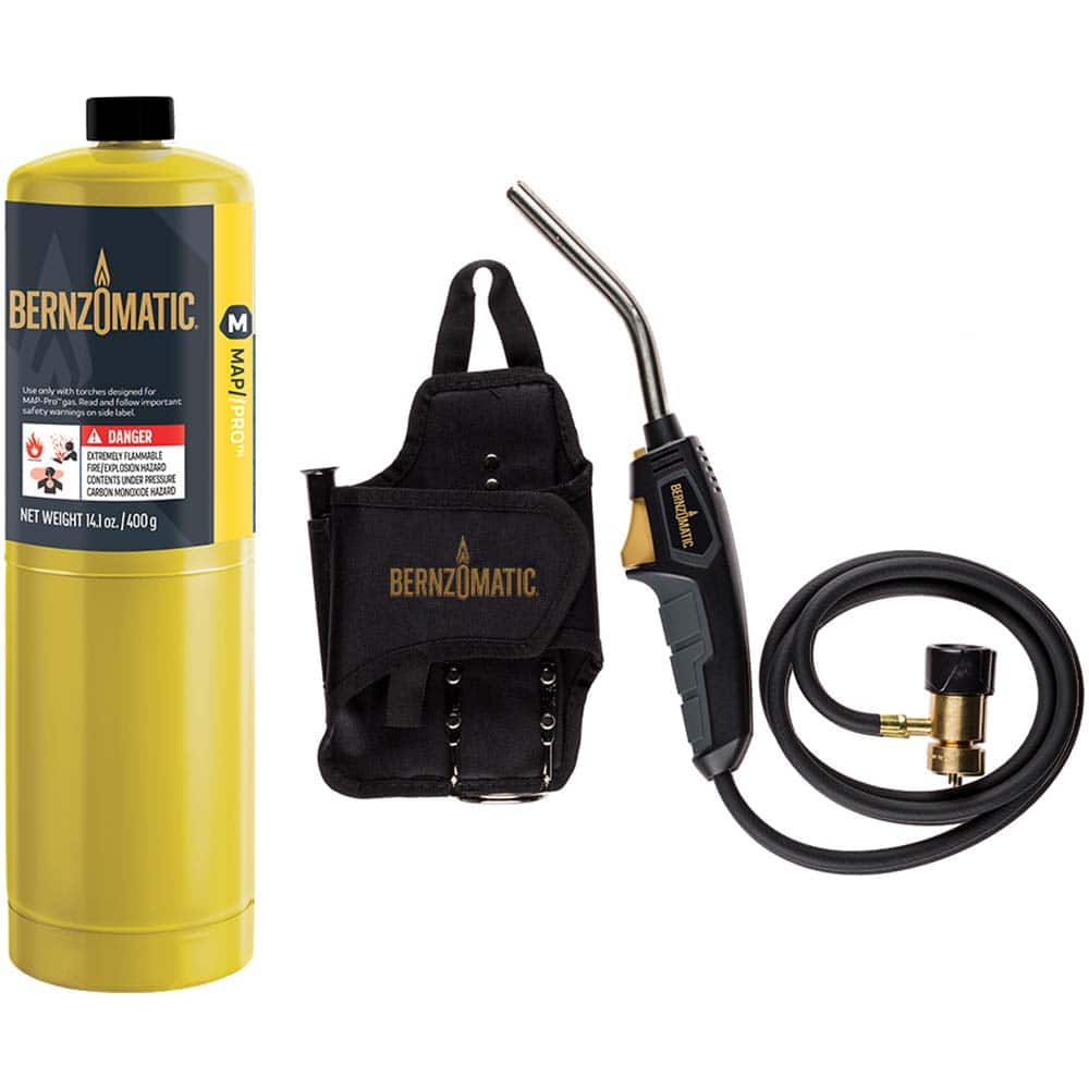 Bernzomatic - Propane & MAPP Torch Kits Type: Trigger Start Max Power Hose Kit Fuel Type: Max Power Propylene M-P-P - Industrial Tool & Supply