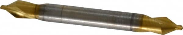 Keo - #0 Plain Cut 60° Incl Angle High Speed Steel Combo Drill & Countersink - Industrial Tool & Supply