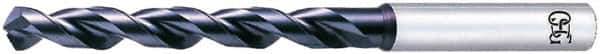 OSG - 0.1575" 120° Powdered Metal Jobber Drill - V Finish, Right Hand Cut, Parabolic Flute, Straight Shank, 75mm OAL, Standard Point - Industrial Tool & Supply