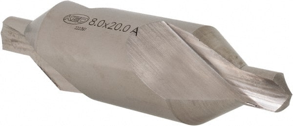 Keo - Metric Plain Cut 60° Incl Angle High Speed Steel Combo Drill & Countersink - Industrial Tool & Supply
