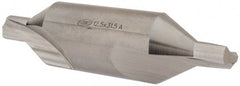 Keo - Metric Plain Cut 60° Incl Angle High Speed Steel Combo Drill & Countersink - Industrial Tool & Supply