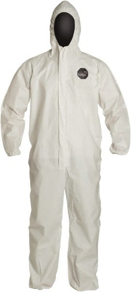 Dupont - 25-Pack Size 2XL Film Laminate General Purpose Coveralls - Industrial Tool & Supply