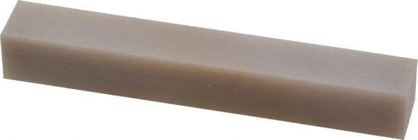 Made in USA - 3" Long x 1/2" Wide x 1/2" Thick, Novaculite Sharpening Stone - Square, Ultra Fine Grade - Industrial Tool & Supply