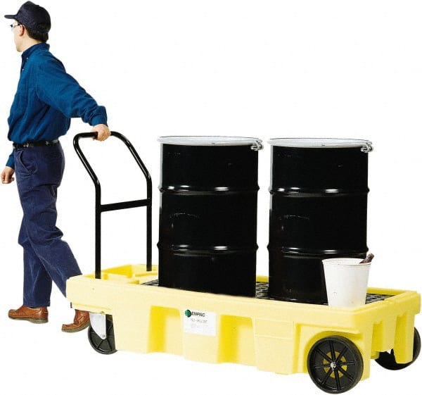 Enpac - Mobile Spill Containment Type: Spill Control Cart Number of Drums: 2 - Industrial Tool & Supply