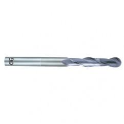 12mm Dia. - 75mm OAL - Diamond CBD - Ball End SE EM - 2 FL - Industrial Tool & Supply